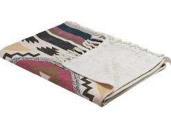 Manta Decorativa Em Algodao Multicolor 130 X 180 Cm Nagaon