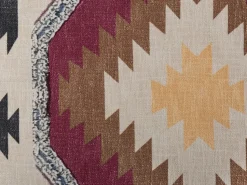 Manta Decorativa Em Algodao Multicolor 130 X 180 Cm Nagaon