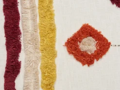 Manta Decorativa Em Algodao Multicolor 130 X 180 Cm Amroha