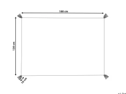 Manta Decorativa Em Algodao Laranja 130 X 180 Cm Shimla