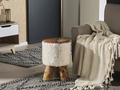 Manta Decorativa Em Algodao Creme 125 X 150 Cm Nazilli