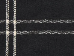 Manta Decorativa Em Algodao Preto 130 X 170 Cm Kulac