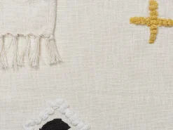 Manta Decorativa Em Algodao Multicolor 130 X 180 Cm Morena