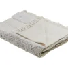 Manta Decorativa Em Algodao Branco 130 X 180 Cm Raebareli
