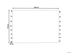 Manta Decorativa Em Algodao Preto E Branco 130 X 180 Cm Unnao