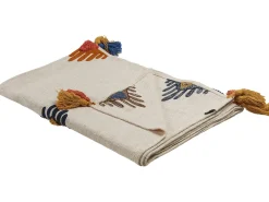 Manta Decorativa Em Algodao Multicolor 130 X 180 Cm Munger