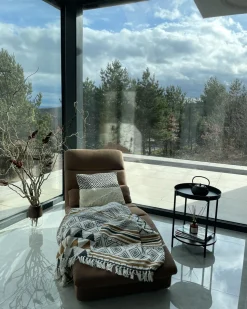 Manta Decorativa Em Algodao Multicolor 130 X 180 Cm Proddatur