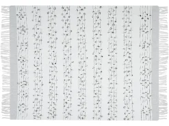 Manta Decorativa Em Cinzento Claro 130 X 150 Cm Yamalak