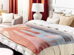 Manta Decorativa Multicolor 130 X 170 Cm Resha