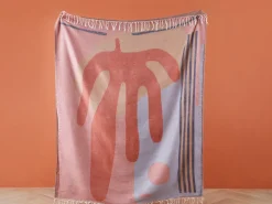 Manta Decorativa Multicolor 130 X 170 Cm Resha