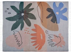 Manta Decorativa Multicolor 130 X 170 Cm Baidi