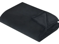 Manta Decorativa Preta 200 X 220 Cm Bayburt