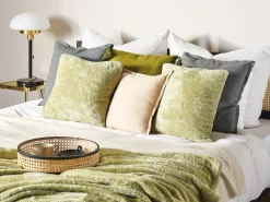 Manta Decorativa Verde 125 X 150 Cm Namdu