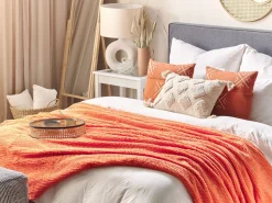 Manta Laranja 200 X 220 Cm Bjas