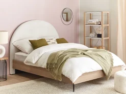 Mesa De Apoio Em Madeira Clara De Mango E Preta Wills