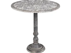 Mesa De Apoio Em Madeira De Mango Cinzenta Napara