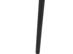 Mesa De Apoio Em Metal Prateado E Preto Puhoi