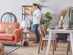 Mesa De Apoio Em Metal Preto Eucla