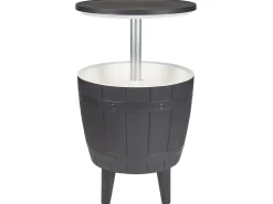 Mesa De Apoio Geleira Preta 48 Cm Silg