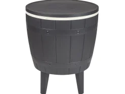 Mesa De Apoio Geleira Preta 48 Cm Silg
