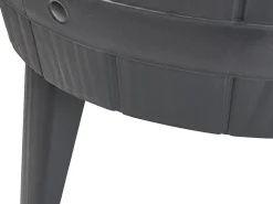 Mesa De Apoio Geleira Preta 48 Cm Silg