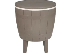 Mesa De Apoio Geleira Taupe 48 Cm Silg