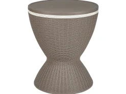 Mesa De Apoio Geleira Taupe 48 Cm Aisa