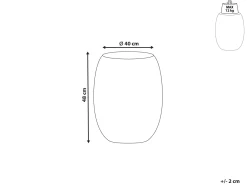 Mesa De Apoio Grande Preta Uhana