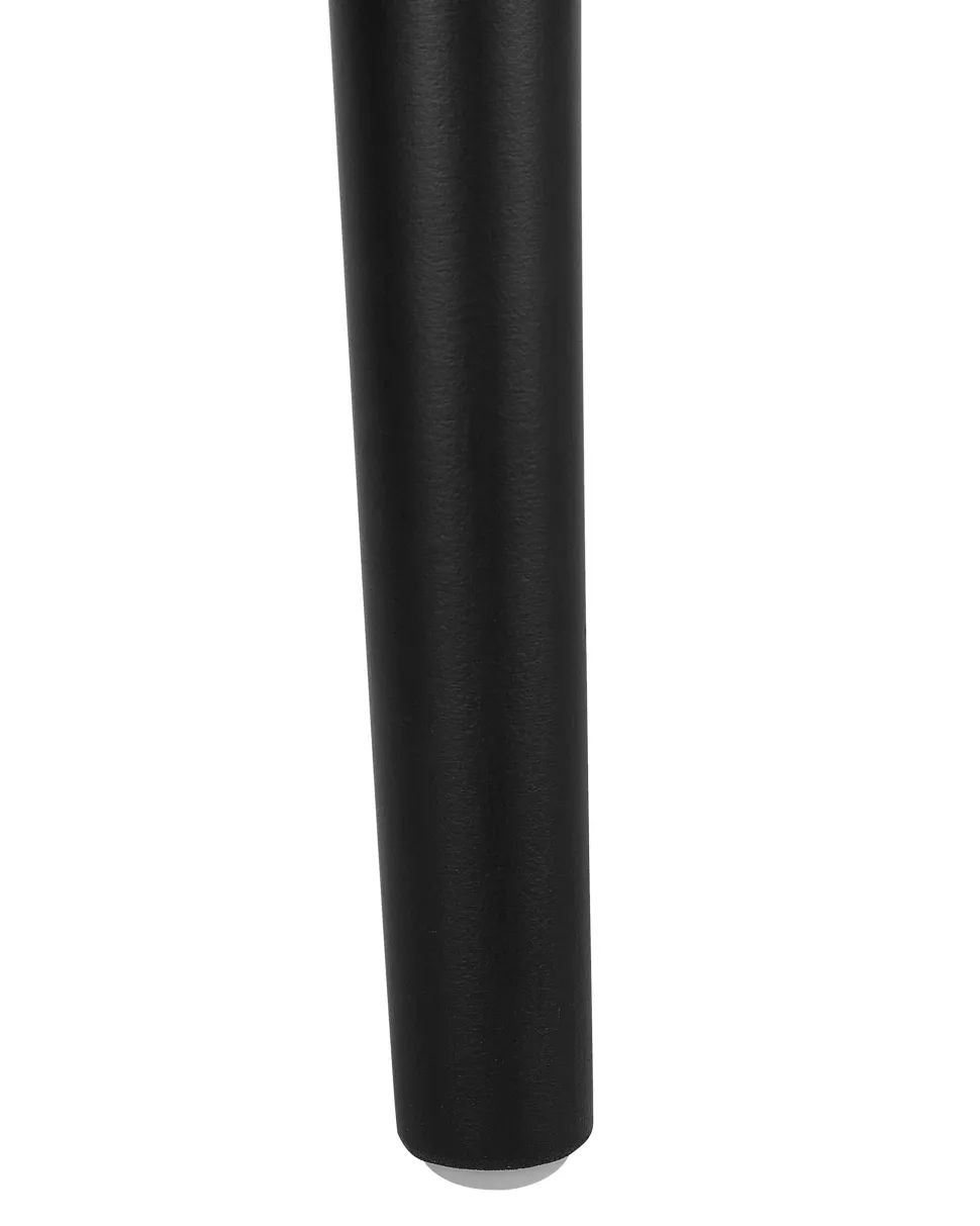 Mesa De Cabeceira Com 1 Gaveta Em Pele Sintetica Creme Eurostar