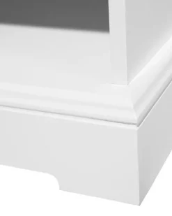 Mesa De Cabeceira Com 1 Gaveta Branca Gilbert