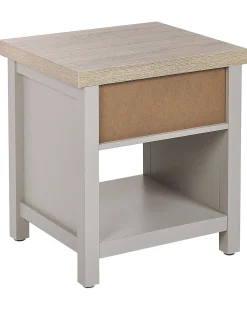 Mesa De Cabeceira Com 1 Gaveta Cinzenta Clio