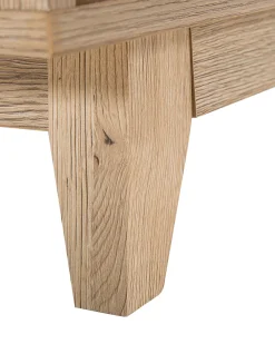 Mesa De Cabeceira Com 1 Gaveta Em Madeira Clara E Branco Spencer