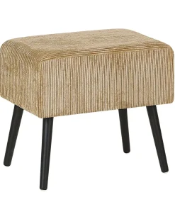 Mesa De Cabeceira Com 1 Gaveta Em Bombazine Creme Eurostar