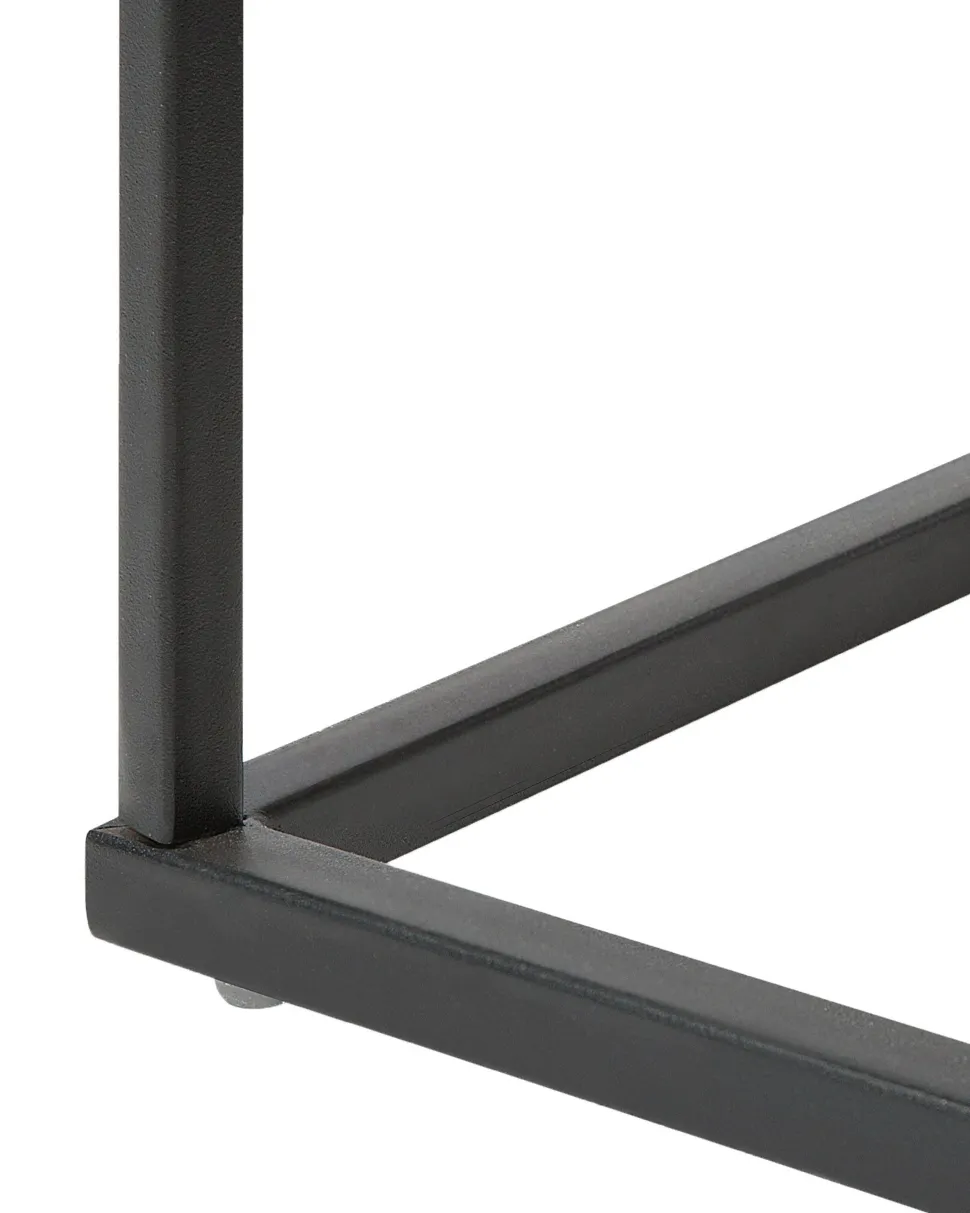 Mesa De Cabeceira Com 1 Gaveta Em Madeira Escura Cairo