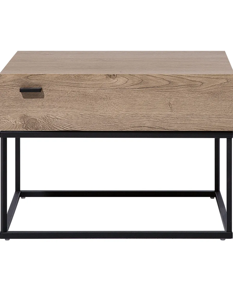 Mesa De Cabeceira Com 1 Gaveta Em Madeira Escura Cairo