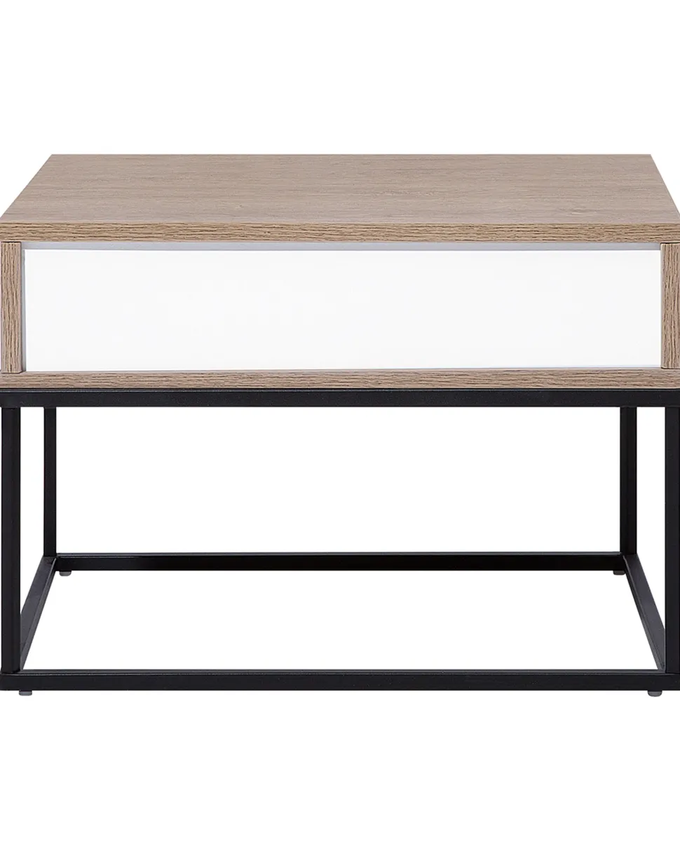 Mesa De Cabeceira Com 1 Gaveta Em Madeira Escura Cairo