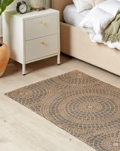 Mesa De Cabeceira Com 2 Gavetas Em Metal Branco Kylea