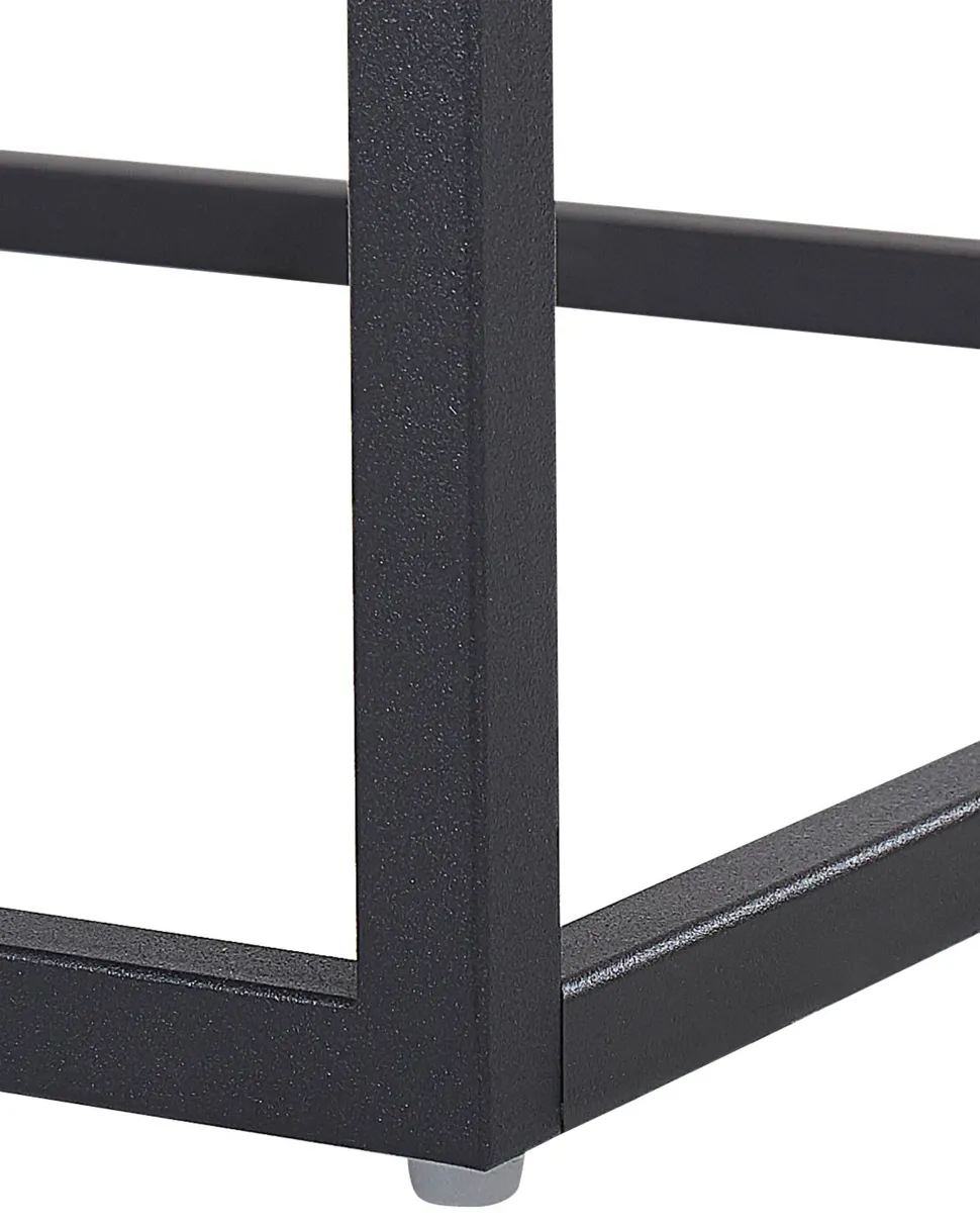 Mesa De Cabeceira Com 1 Gaveta Em Efeito De Concreto Cairo