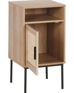 Mesa De Cabeceira Com 1 Porta Em Madeira Clara Pasco