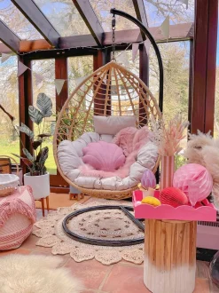 Mesa De Cabeceira Redonda Em Madeira Clara Movas