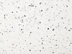 Mesa De Centro Branca Com Efeito Terrazzo Trezzo