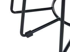 Mesa De Centro Efeito De Marmore Branco Com Preto Bernie