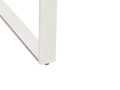 Mesa De Centro Prateada Com Tampo De Vidro Tilon