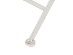 Mesa De Jardim Em Metal Branco O 70 Cm Stiffe