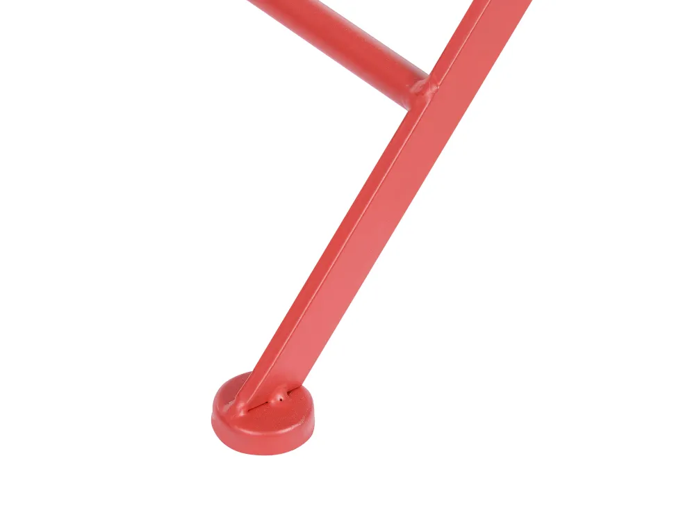 Mesa De Jardim Em Metal Vermelho O 70 Cm Scario