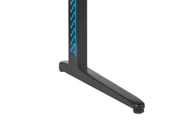 Mesa Gaming Preta Com Iluminação Led Rgb 120 X 60 Cm Doran