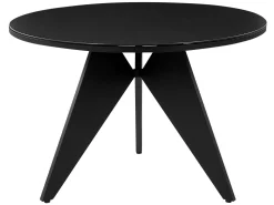 Mesa Jardim Redonda Preta 110 Olmetto