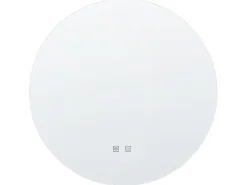 Mobiliario De Banho Branco Com Lavatorio Duplo E Espelhos Pilar