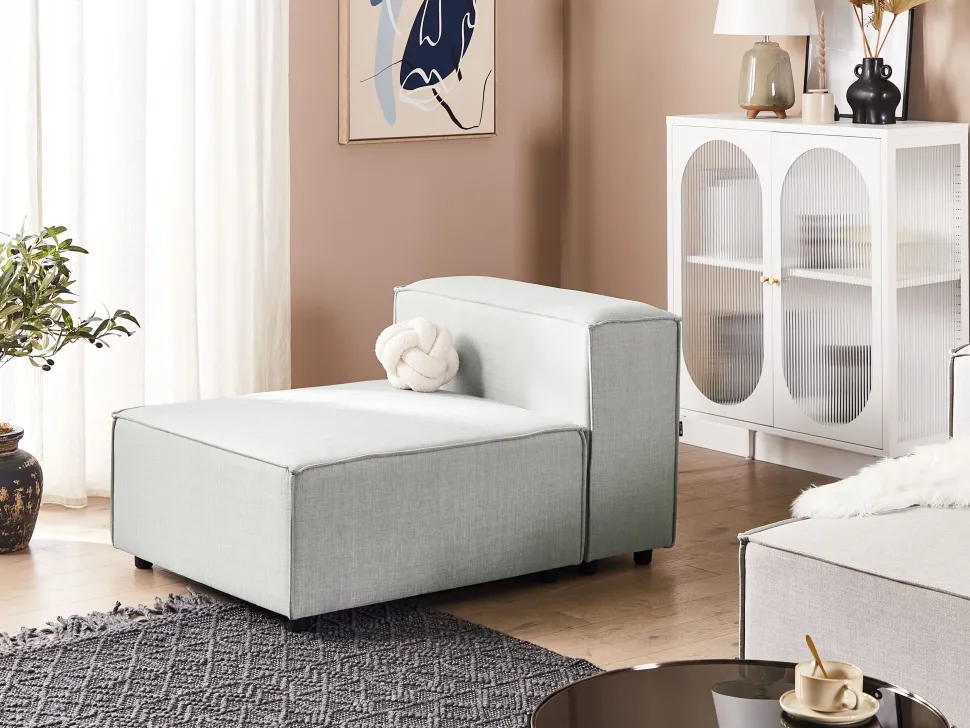 Modulo De Cadeira De 1 Lugar Em Linho Cinzento Aprica