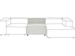 Modulo De Cadeira De 1 Lugar Em Linho Cinzento Aprica